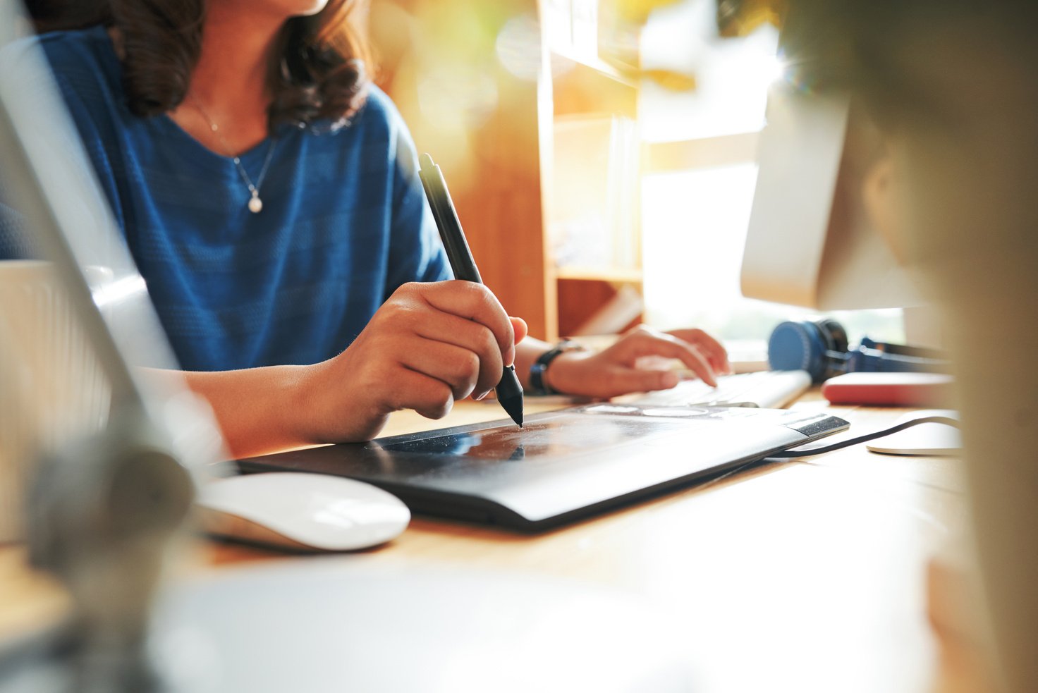 Designer with Digital Pen